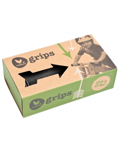 Nakładki na rączki kierownicy Wishbone czarne