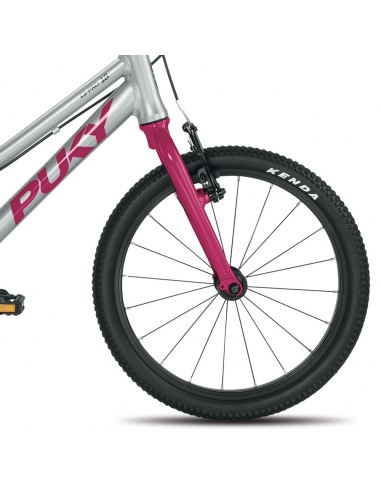 Rower dziecięcy Puky LS-PRO 18" Silver/Berry