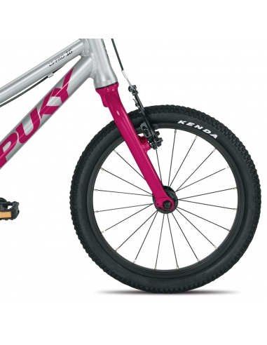 Rower dziecięcy Puky LS-PRO 16" Silver/Berry