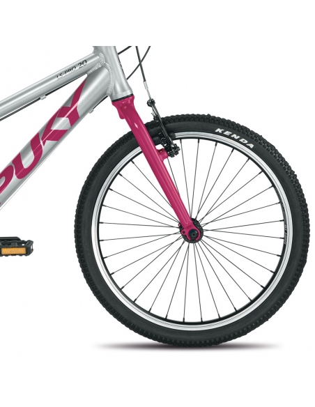 Rower dziecięcy Puky LS-PRO 20" Silver/Berry