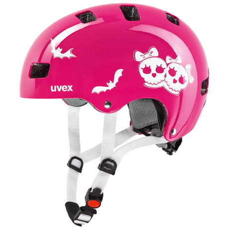 Kask Uvex Kid 3 scary pink regulacja 51-55 cm