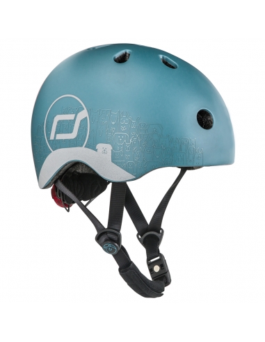 Kask dziecięcy Scoot&Ride Steel Dog