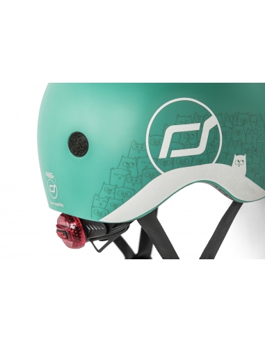 Kask dziecięcy Scoot&Ride Forest Owl