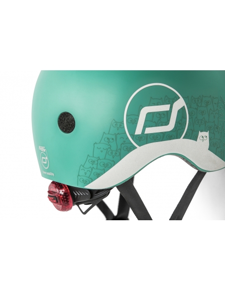 Kask dziecięcy Scoot&Ride Forest Owl