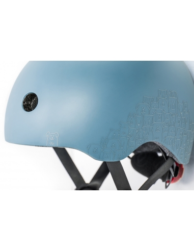 Kask dziecięcy Scoot&Ride Steel Dog