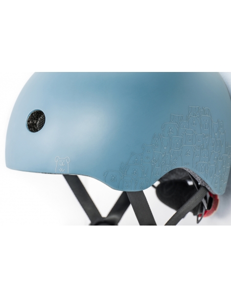 Kask dziecięcy Scoot&Ride Steel Dog