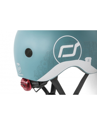 Kask dziecięcy Scoot&Ride Steel Dog