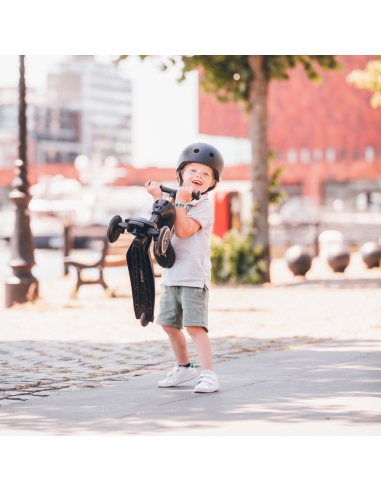 Hulajnoga i jeździk Scoot&Ride Highwaykick1 2w1 Black&Gold