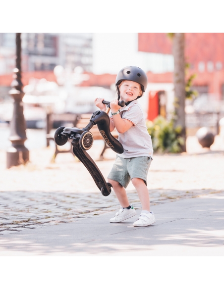 Hulajnoga i jeździk Scoot&Ride Highwaykick1 2w1 Black&Gold