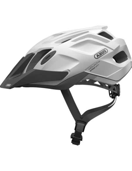 Kask rowerowy Abus MountK Snow White