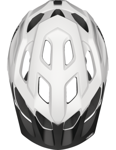 Kask rowerowy Abus MountK Snow White