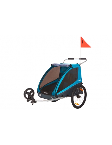 Przyczepka sportowo-rowerowa Thule Coaster XT Blue (1 lub 2-osobowa)