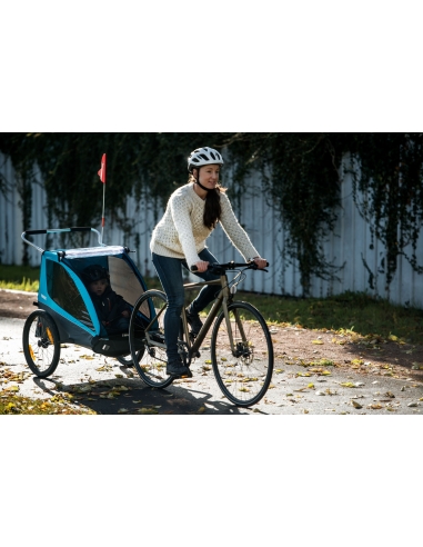 Przyczepka sportowo-rowerowa Thule Coaster XT Blue (1 lub 2-osobowa)