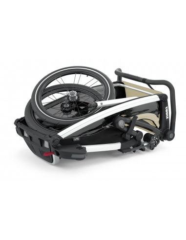 Przyczepka sportowo-rowerowa Thule Chariot Lite 1 Agave (1-osobowa)