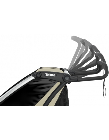 Przyczepka sportowo-rowerowa Thule Chariot Lite 1 Agave (1-osobowa)