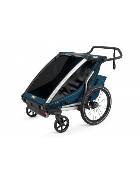 Przyczepka sportowo-rowerowa Thule Chariot Cross 2 Majolica Blue (2-osobowa)