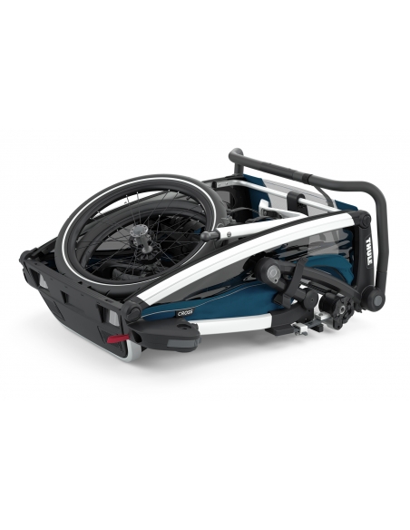 Przyczepka sportowo-rowerowa Thule Chariot Cross 2 Majolica Blue (2-osobowa)