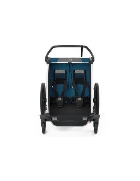 Przyczepka sportowo-rowerowa Thule Chariot Cross 2 Majolica Blue (2-osobowa)
