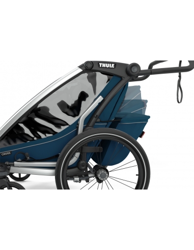 Przyczepka sportowo-rowerowa Thule Chariot Cross 2 Majolica Blue (2-osobowa)