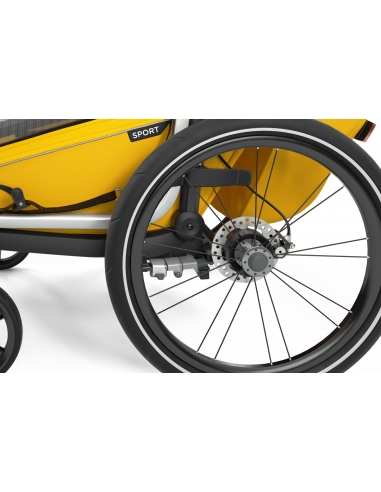Przyczepka sportowo-rowerowa Thule Chariot Sport 1 Spectra Yellow (1-osobowa)