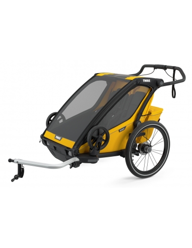 Przyczepka sportowo-rowerowa Thule Chariot Sport 2 Spectra Yellow (2-osobowa)