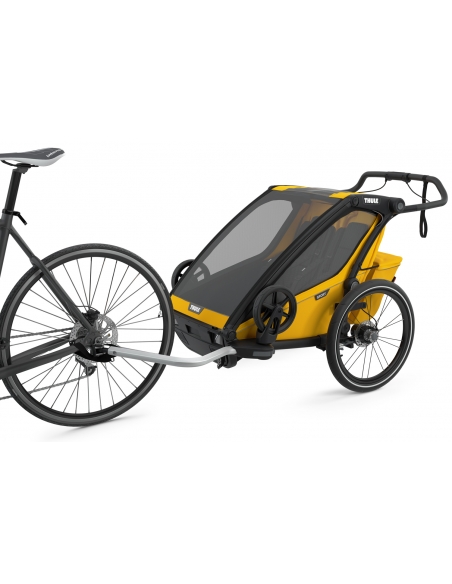 Przyczepka sportowo-rowerowa Thule Chariot Sport 2 Spectra Yellow (2-osobowa)