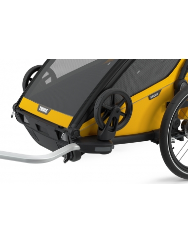 Przyczepka sportowo-rowerowa Thule Chariot Sport 2 Spectra Yellow (2-osobowa)