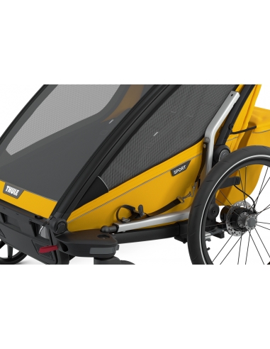 Przyczepka sportowo-rowerowa Thule Chariot Sport 2 Spectra Yellow (2-osobowa)