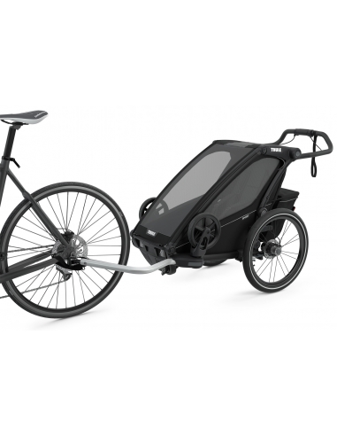 Przyczepka sportowo-rowerowa Thule Chariot Sport 1 Midnight Black (1-osobowa)