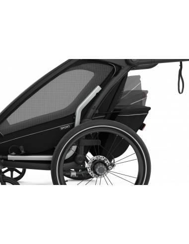 Przyczepka sportowo-rowerowa Thule Chariot Sport 1 Midnight Black (1-osobowa)