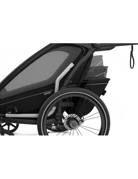 Przyczepka sportowo-rowerowa Thule Chariot Sport 1 Midnight Black (1-osobowa)