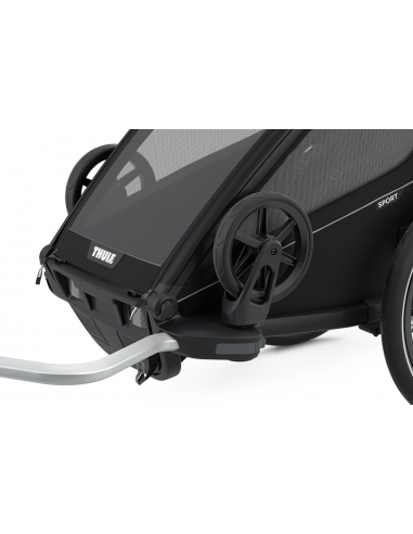 Przyczepka sportowo-rowerowa Thule Chariot Sport 1 Midnight Black (1-osobowa)