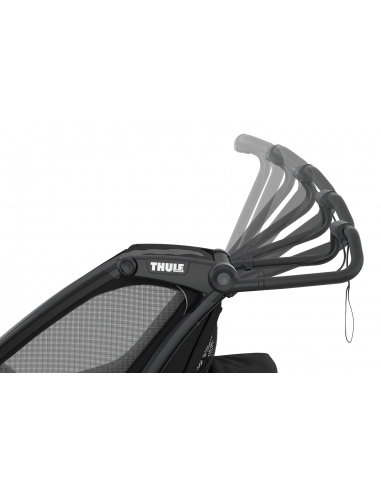 Przyczepka sportowo-rowerowa Thule Chariot Sport 1 Midnight Black (1-osobowa)