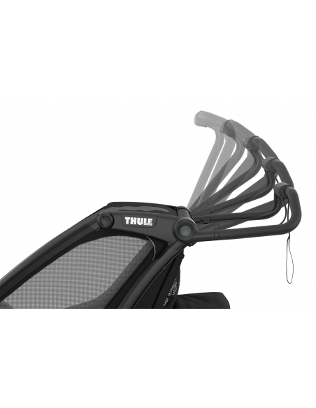 Przyczepka sportowo-rowerowa Thule Chariot Sport 1 Midnight Black (1-osobowa)