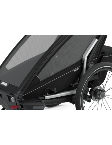 Przyczepka sportowo-rowerowa Thule Chariot Sport 1 Midnight Black (1-osobowa)