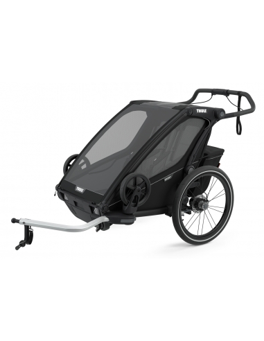 Przyczepka sportowo-rowerowa Thule Chariot Sport 2 Midnight Black (2-osobowa)