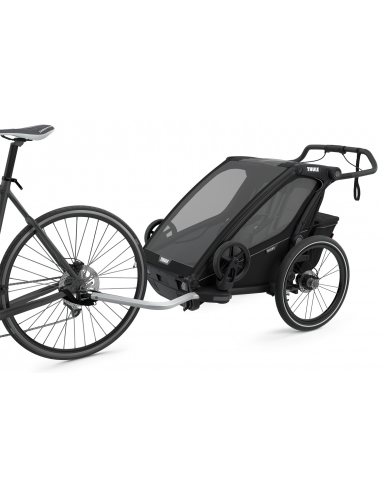 Przyczepka sportowo-rowerowa Thule Chariot Sport 2 Midnight Black (2-osobowa)