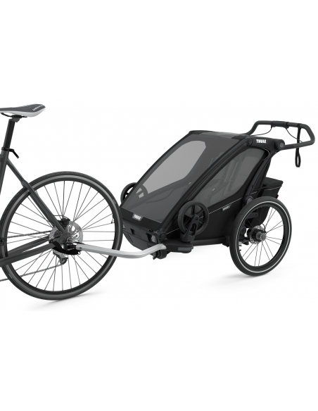 Przyczepka sportowo-rowerowa Thule Chariot Sport 2 Midnight Black (2-osobowa)