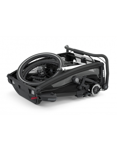 Przyczepka sportowo-rowerowa Thule Chariot Sport 2 Midnight Black (2-osobowa)