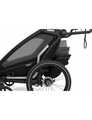 Przyczepka sportowo-rowerowa Thule Chariot Sport 2 Midnight Black (2-osobowa)