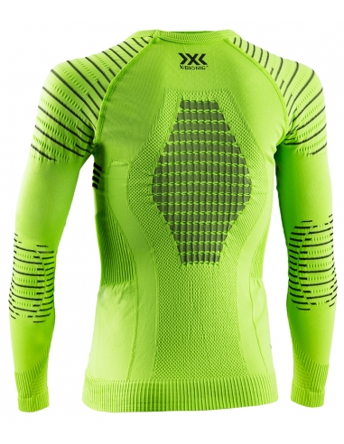 Koszulka termoaktywna dla dzieci X-Bionic INVENT Junior 4.0 Green Lime/Black