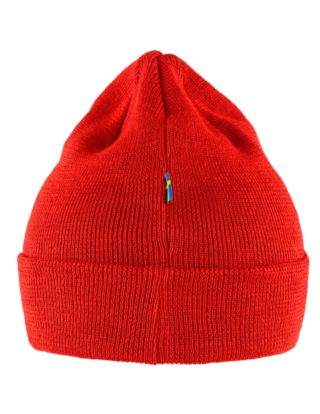 Jesienno-zimowa czapka dziecięca Fjällräven Kånken Kids 1960 Logo Hat True Red