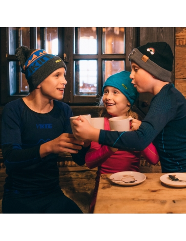 Bielizna termoaktywna dla dzieci Viking RIKO KIDS granatowa