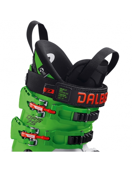 Juniorskie buty narciarskie Dalbello DRS 75 JR White/Race Green 2021/22