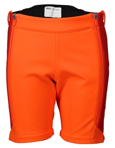Szorty spodenki narciarskie na gumę POC Race Shorts Jr Fluorescent Orange