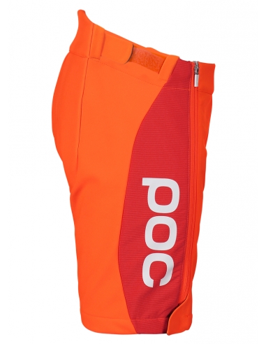 Szorty spodenki narciarskie na gumę POC Race Shorts Jr Fluorescent Orange