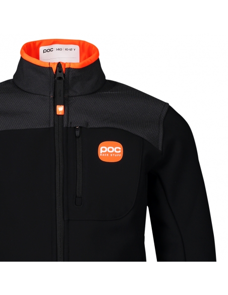 Kurtka narciarska POC Race Jacket Jr Uranium Black