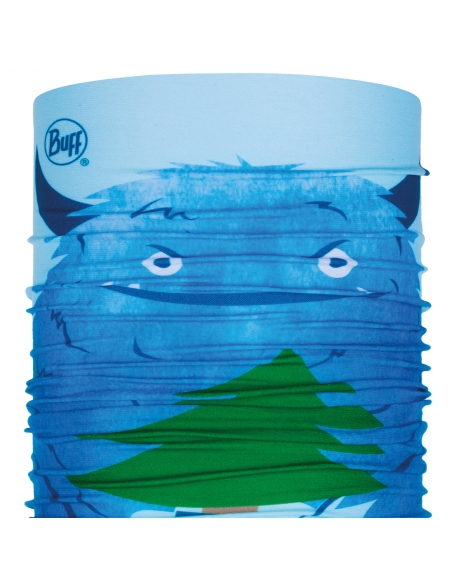Komin dziecięcy Buff Junior Polar Snow Monster Blue