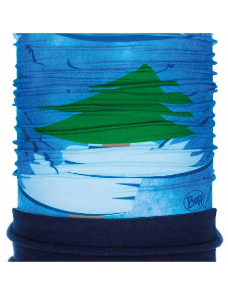 Komin dziecięcy Buff Junior Polar Snow Monster Blue