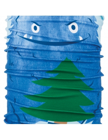 Chusta dziecięca Buff Junior Original EcoStretch Snow Monster Blue